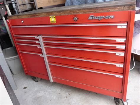 Snap on tool box bottom portion with tools | eBay