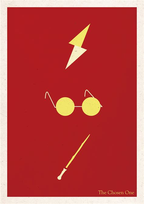 Harry Potter minimalist poster by guiisouza on DeviantArt