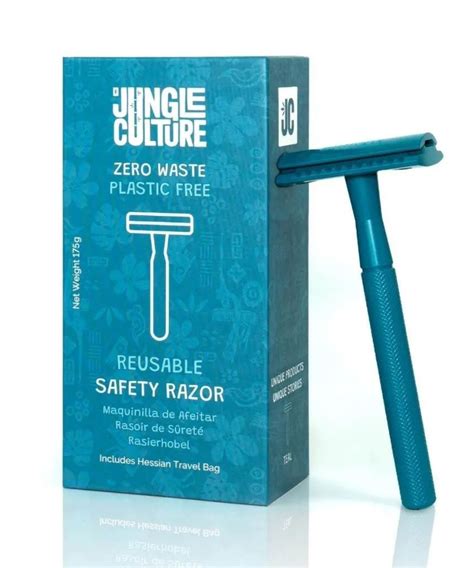 Reusable Teal Eco-Friendly Safety Razor (Unisex) - Earth Lover