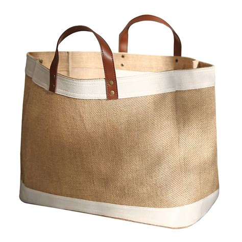 Large Jute Grocery Bag