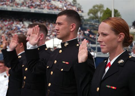 The Corps' newest officers take the oath of office | Flickr