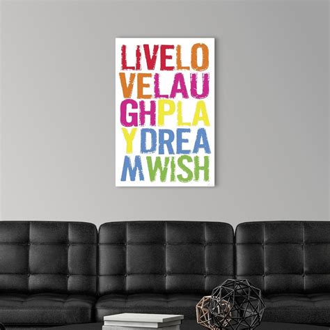 Live Love Laugh Wall Art, Canvas Prints, Framed Prints, Wall Peels ...