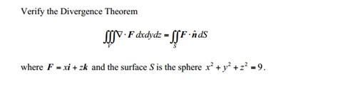 [Math] Verify the divergence theorem for a sphere – Math Solves Everything