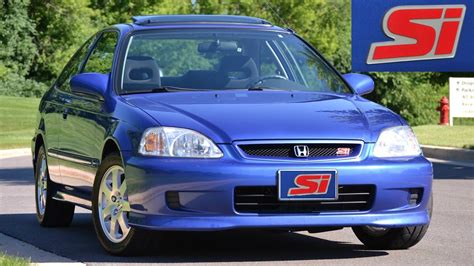 Electron Blue Pearl 2000 Honda Civic Si "Survivor" 29th - YouTube