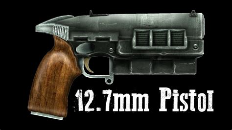 Fallout: New Vegas Gun Guide - 12.7mm Pistol - YouTube