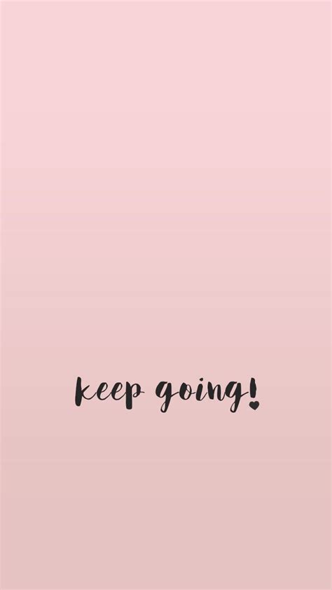 Wallpaper, minimal, quote, quotes, inspirational, pink, girly, background, iPhone | Kutipan ...