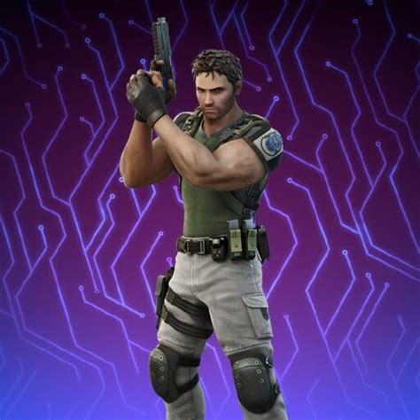 Chris Redfield - Fortnite Skin - Fortnite.GG