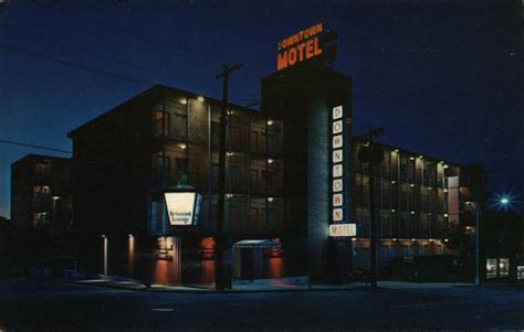 The Downtown Motel Atlanta, GA Postcard