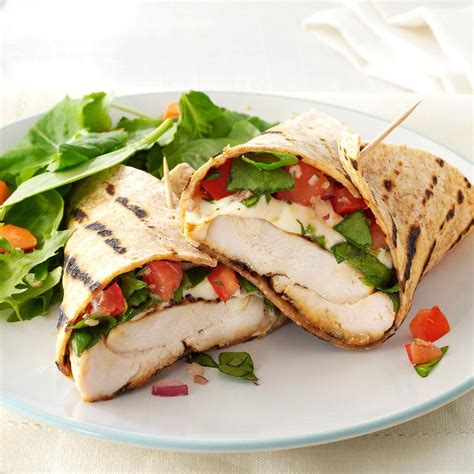 Healthy Chicken Wrap - Easy Chicken Salad Wraps Recipe — Eatwell101 ...