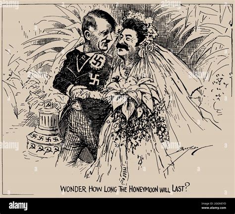 Hitler and stalin and honeymoon hi-res stock photography and images - Alamy