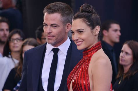 Chris Pine and Gal Gadot