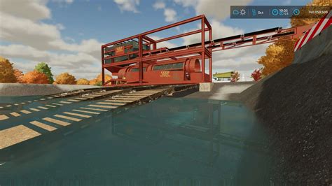 Gold Wash Plant v1.0 FS22 Mod | Farming Simulator 22 Mod