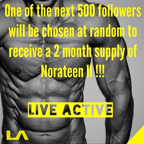 LA Muscle on Twitter: "#Prize Draw! One of the next 500 #followers will #win a two month supply ...