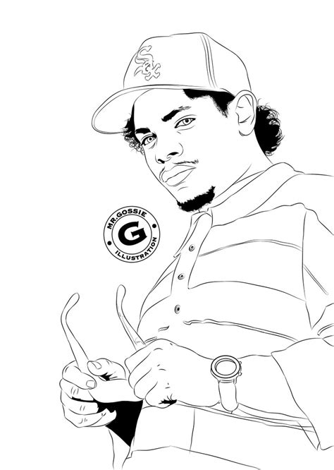 Eazy E Coloring Pages - Team Coloring