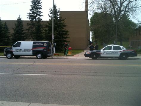 Homicide victim found behind Cameron Heights Collegiate | CTV News