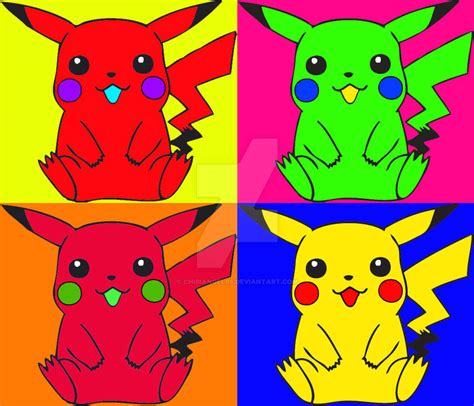 Pokemon Pop Art by ChibiAngel86 on DeviantArt