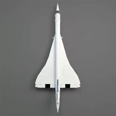 Wall Display Stand for the LEGO Concorde | iDisplayit