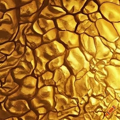 Texture of golden stone
