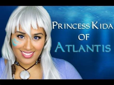 Disney's Princess Kida of Atlantis Makeup Tutorial | Princess kida, Disney princess kida, Makeup ...