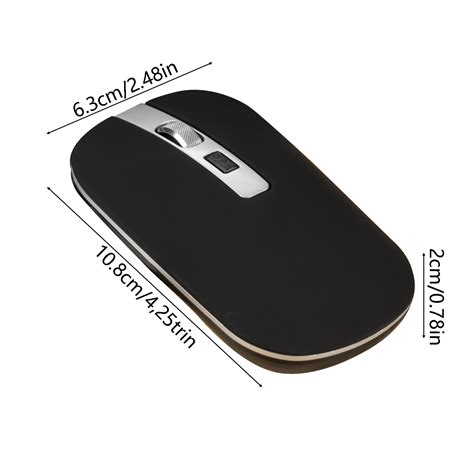 Bluetooth Mouse For Laptop Wireless Mouse For Laptop Large Travel Mouse ...