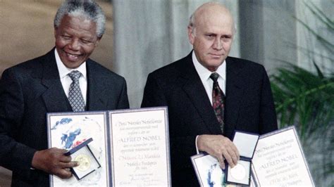 South African ex-President FW de Klerk's Nobel Peace Prize medal stolen ...