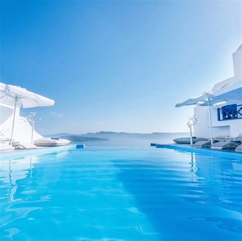 Santorini Infinity Pool | @astarte_suites Hotel | #santorini | Hotels in santorini greece ...