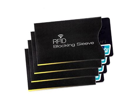 RFID Paper Blocking Sleeves - TelefieldRFID