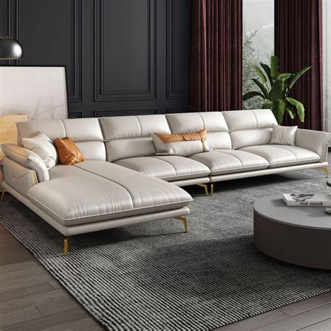 Modern Italian Leather Sofa – Articture