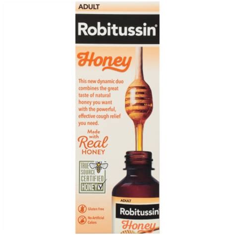 Robitussin® Honey Nighttime Cough DM Adult Cough Suppressant, 8 fl oz - Ralphs