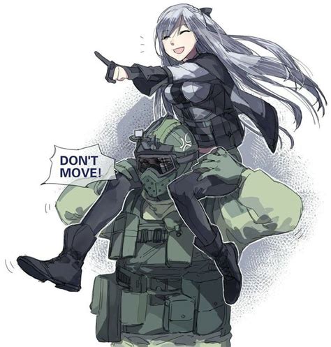 Ak12 and fuze - Anime & Manga | Girls frontline, Rainbow six siege art, Rainbow 6 seige