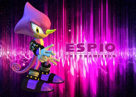 Espio the Chameleon - Wallpaper by Knuxy7789 on DeviantArt