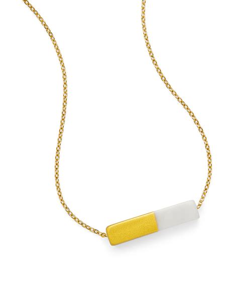 Gold Bar Necklace