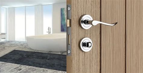 Bathroom door lock types - A helpful guide with images