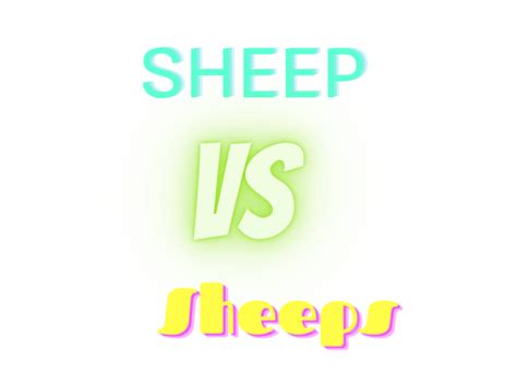 What's the Plural of Sheep: Sheep or Sheeps? - English Teacher Site