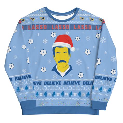 Ted Lasso Christmas Unisex Crew Neck Jumper – Warner Bros. Shop - UK