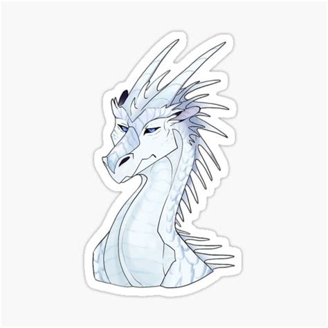 "Winter | Wings of fire " Sticker for Sale by Smollanger | Redbubble