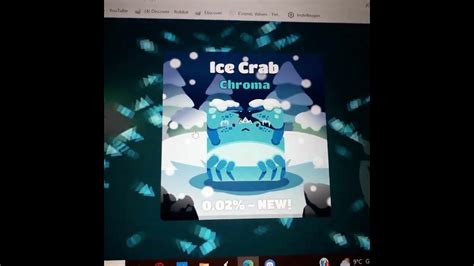 Ice crab chroma packed! - YouTube