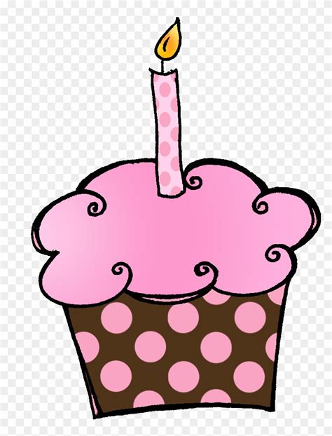 8th Birthday Cake Happy Birthday Clip Art Clip 2 Image - Pink Cupcake Birthday Clipart - Free ...