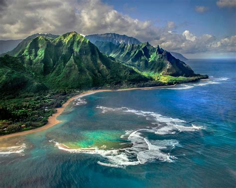 Playa de Túneles Kauai Hawái H Fotografía de | Etsy