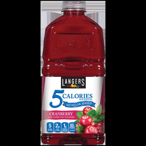 Langers Juice • 5 Calorie Cranberry Cocktail