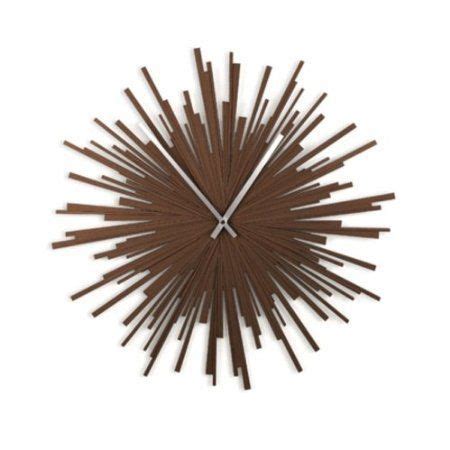 'starburst wall clock' designed by david quan + william harvey for umbra | Modern wall clock ...