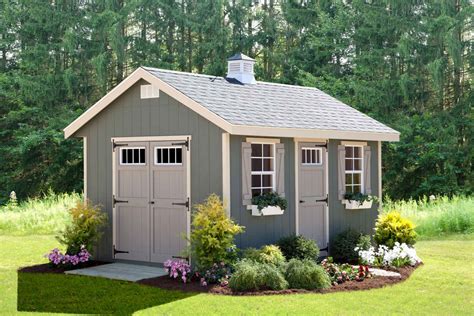 EZ-fit Riverside 12X20 Wood Shed [12X20EZKITR] | Free Shipping