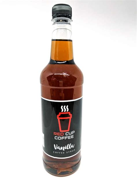 Vanilla Syrup 750ml | Red Cup Coffee