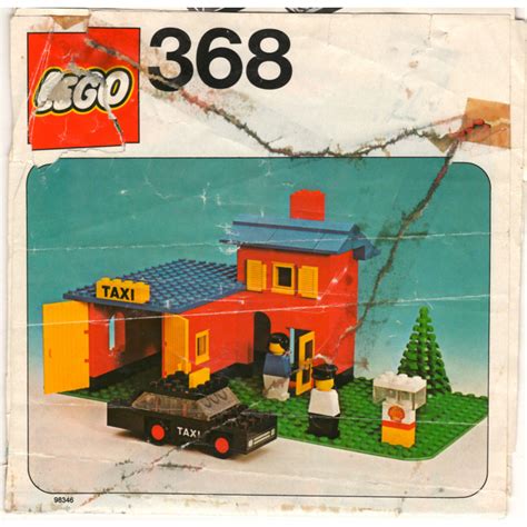 LEGO Taxi Garage Set 368 Instructions | Brick Owl - LEGO Marketplace