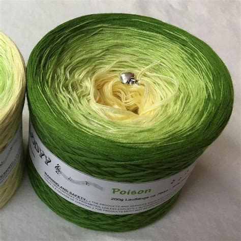 Poison Green Gradient Yarn Green Crochet Yarn Green - Etsy | Gradient yarns, Yarn, Yarn color ...