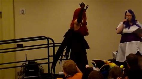 Marksaline the Necromorph Queen Cosplay - Everfree Northwest 2015 - YouTube