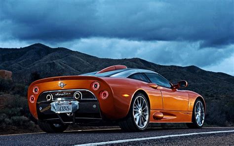 Wallpapers of beautiful cars: Spyker C8 Aileron Spyder