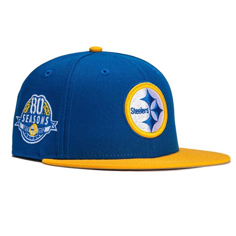 New Era Pittsburgh Steelers 80th Anniversary 59FIFTY Fitted Hat