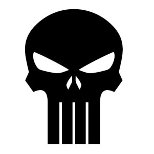 Punisher Skull vector Download | Punisher Skull transparent Image, SVG ...