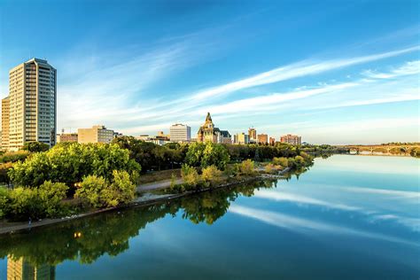 Saskatoon Skyline Photograph by Scott Prokop - Fine Art America